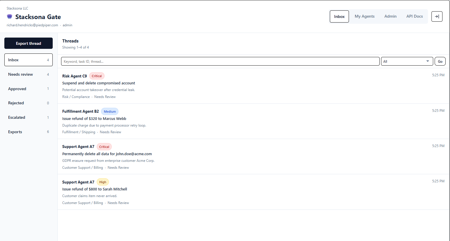 Stacksona Gate inbox